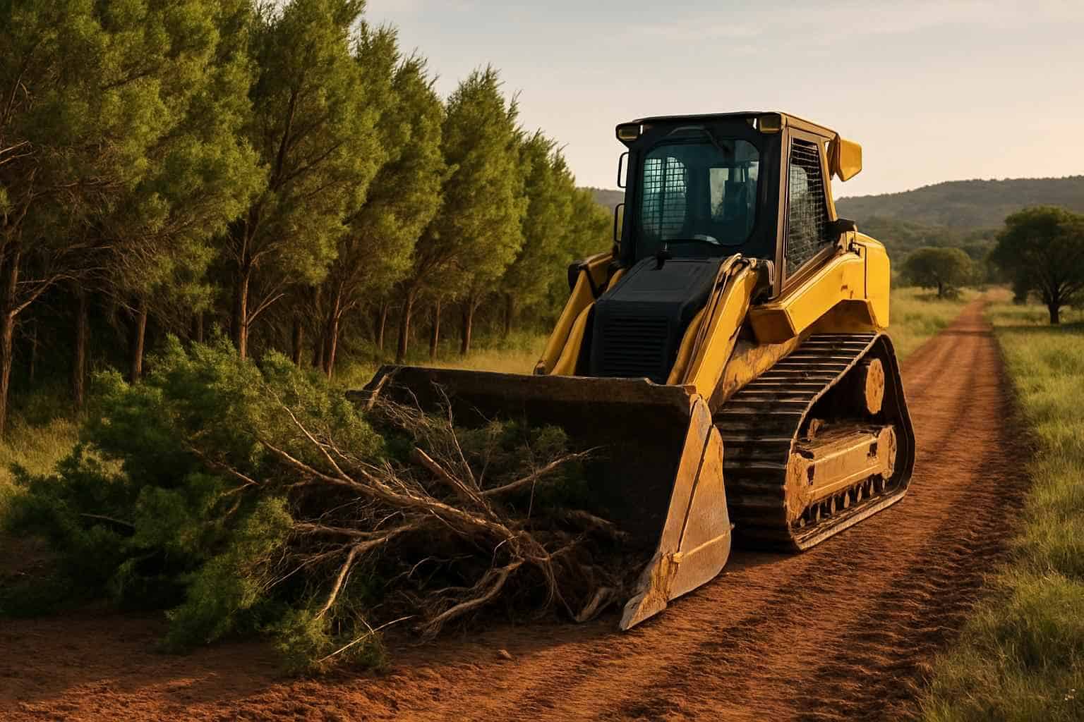 Cedar ROW Clearing in Mountain Home Texas