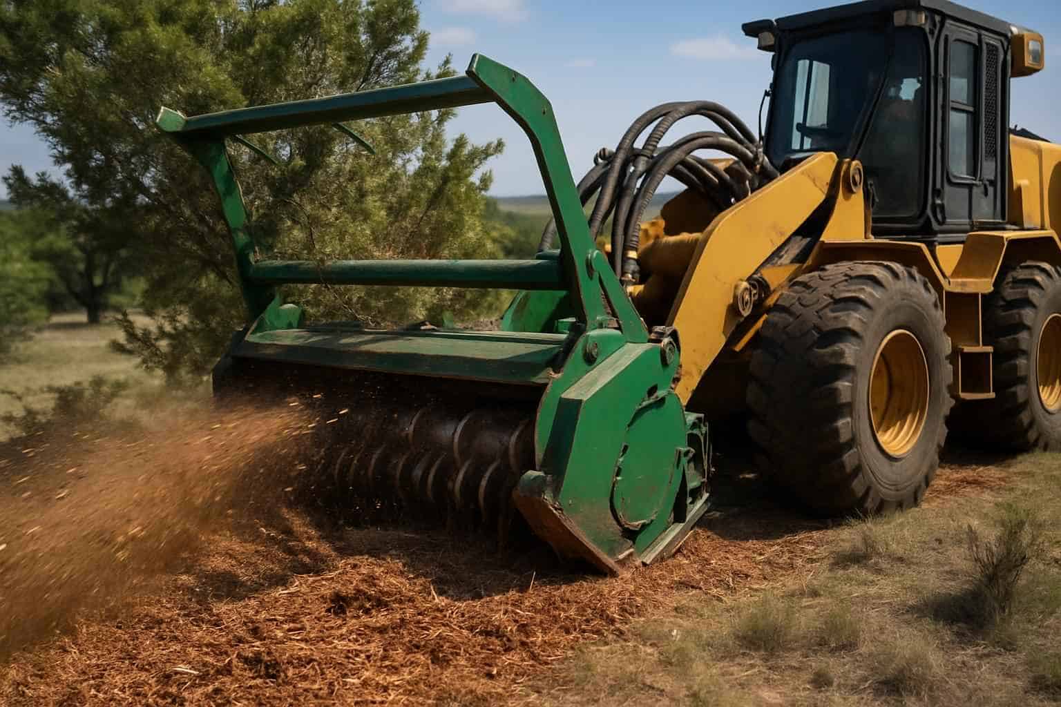 Cedar Shredding Service in Johnson City Texas