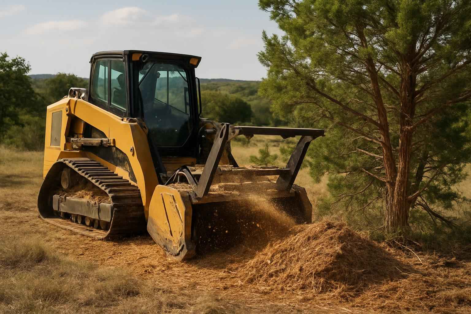 Cedar Shredding Service in Kendalia Texas