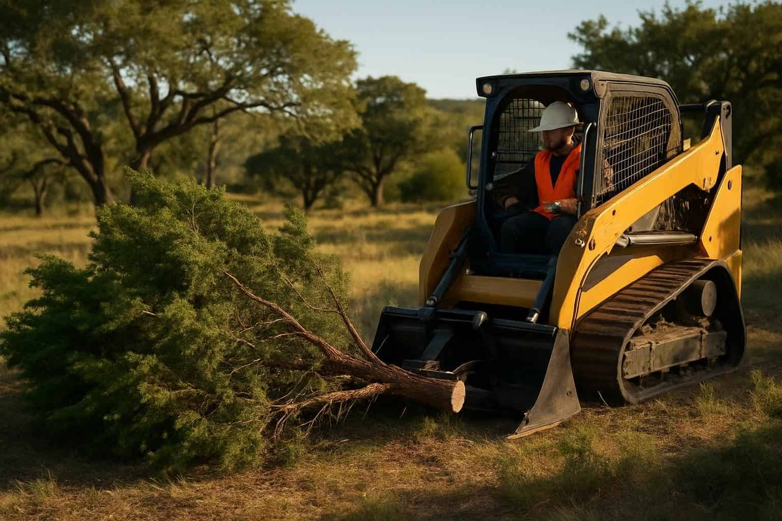Cedar Tree Removal in Blanco Texas