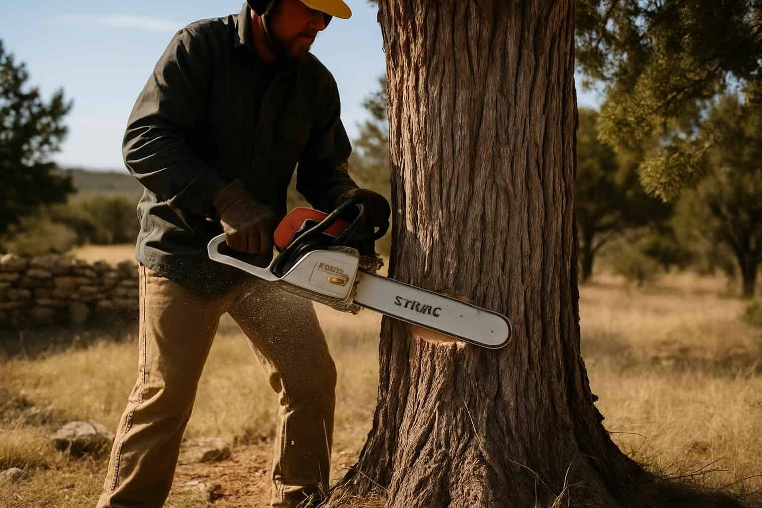 Cedar Tree Removal in Johnson City Texas