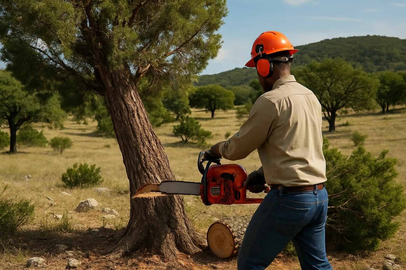 Cedar Tree Removal in Mountain Home Texas