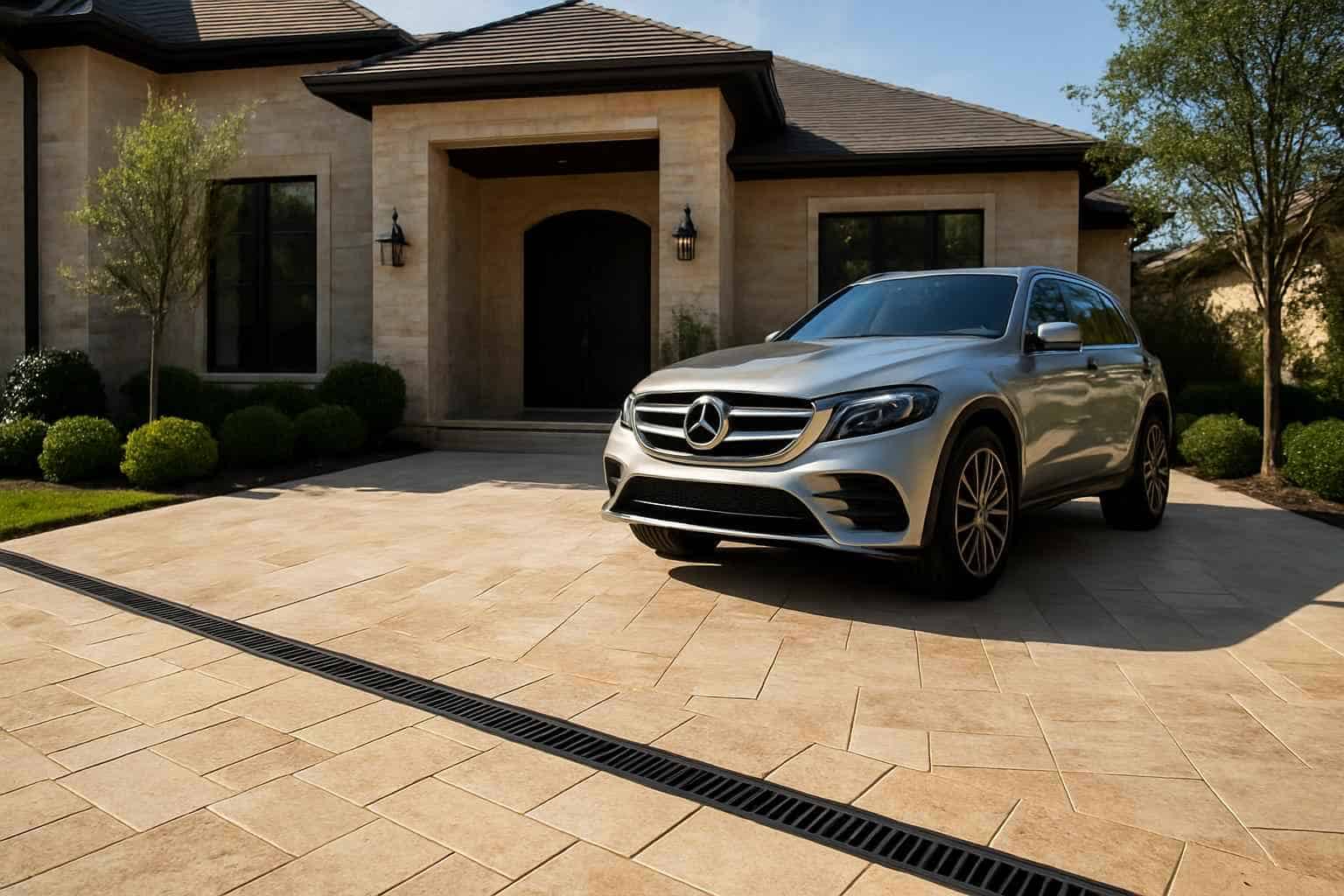 Channel Drains for Driveways in Blanco Texas