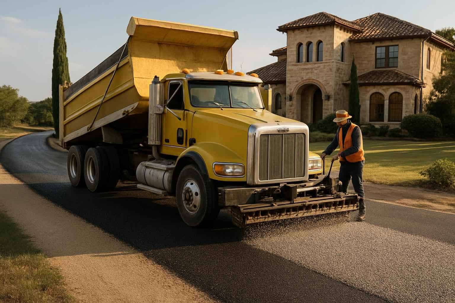 Chip Seal Repair in Blanco Texas