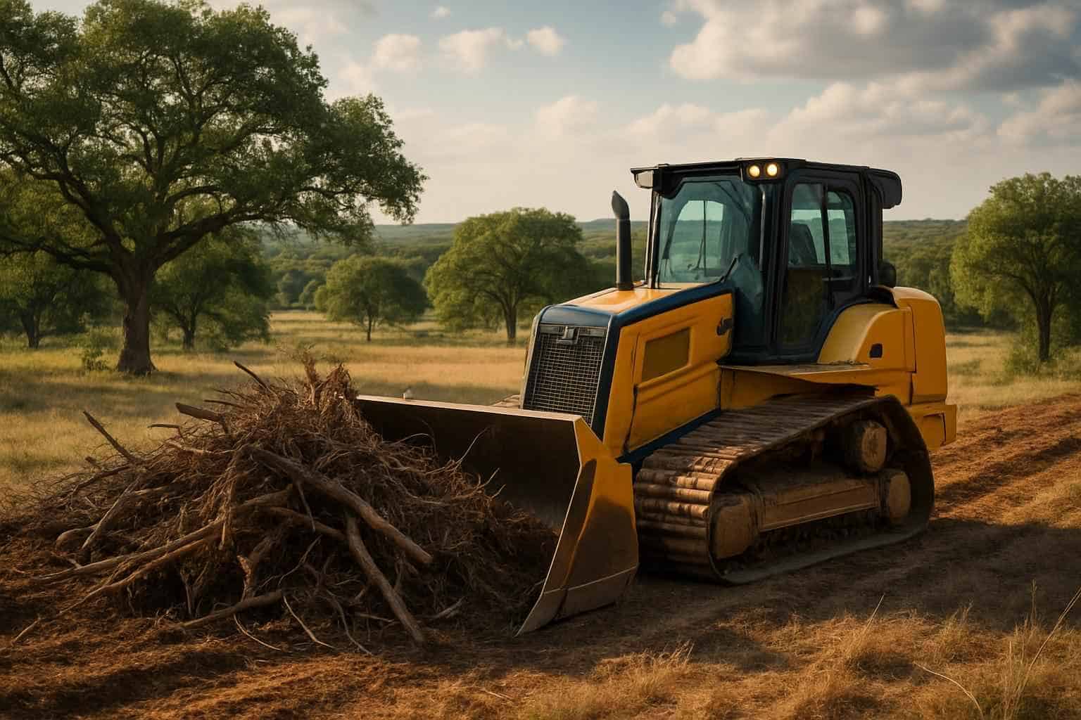 Commercial Land Clearing in Blanco Texas