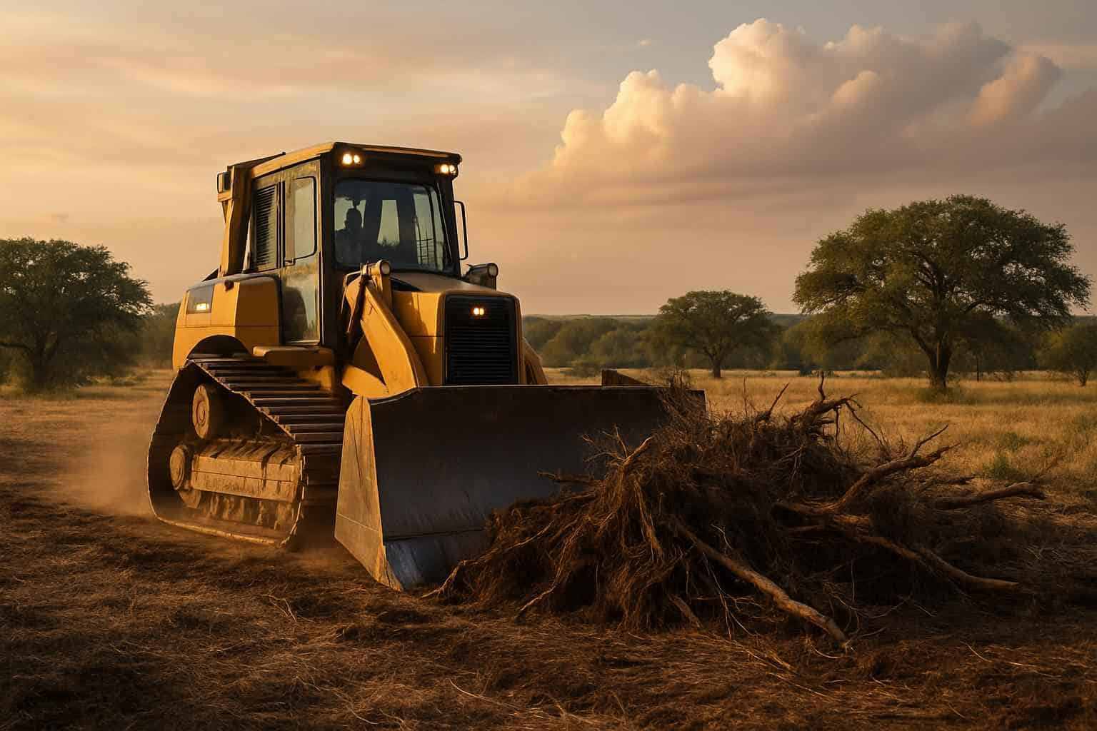 Commercial Land Clearing in Camp Verde Texas