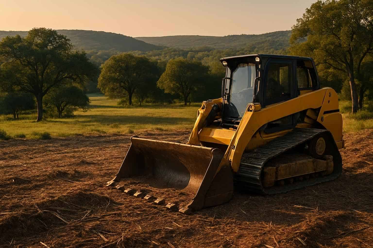 Commercial Land Clearing in Hunt Texas