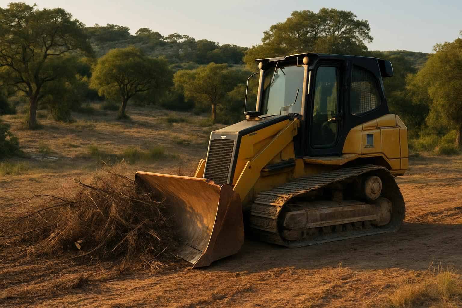 Commercial Land Clearing in Ingram Texas