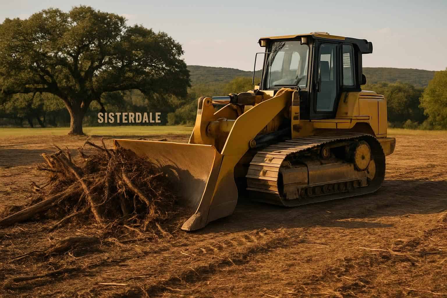 Commercial Land Clearing in Sisterdale Texas