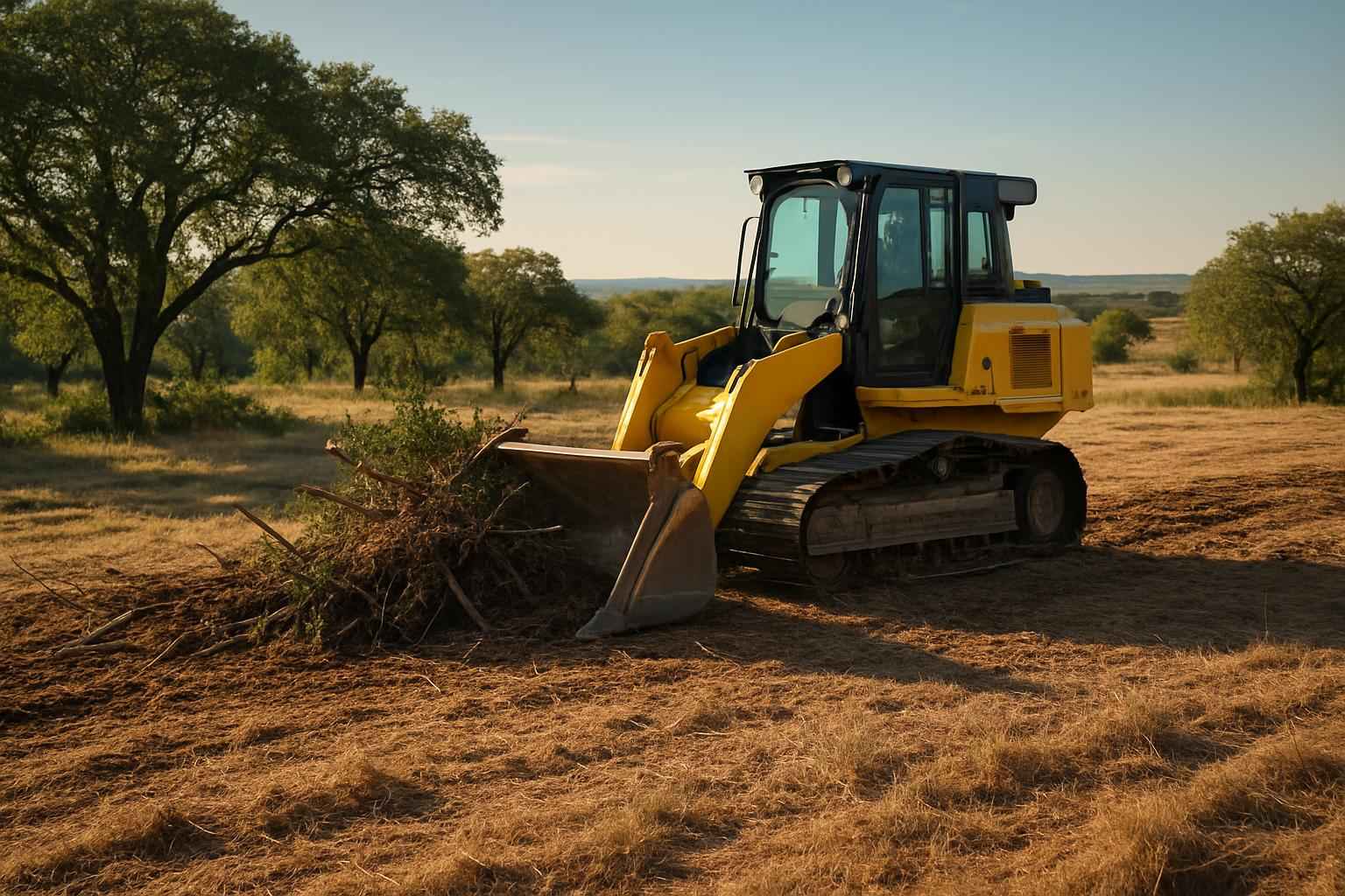 Commercial Lot Clearing in Johnson City Texas