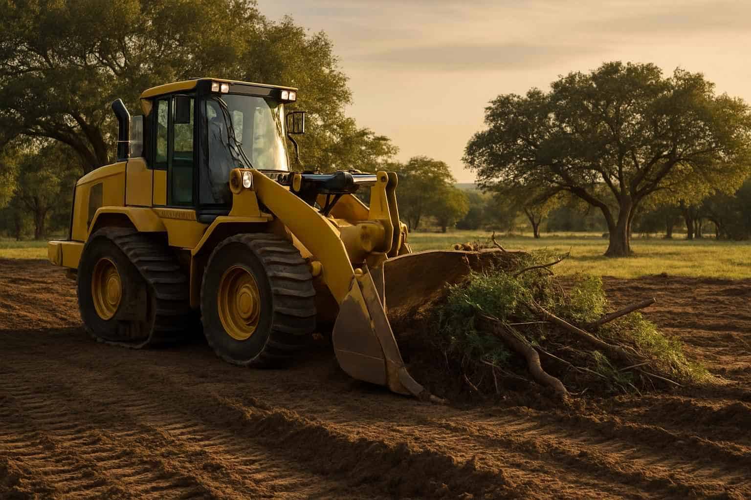Commercial Lot Clearing in Kendalia Texas