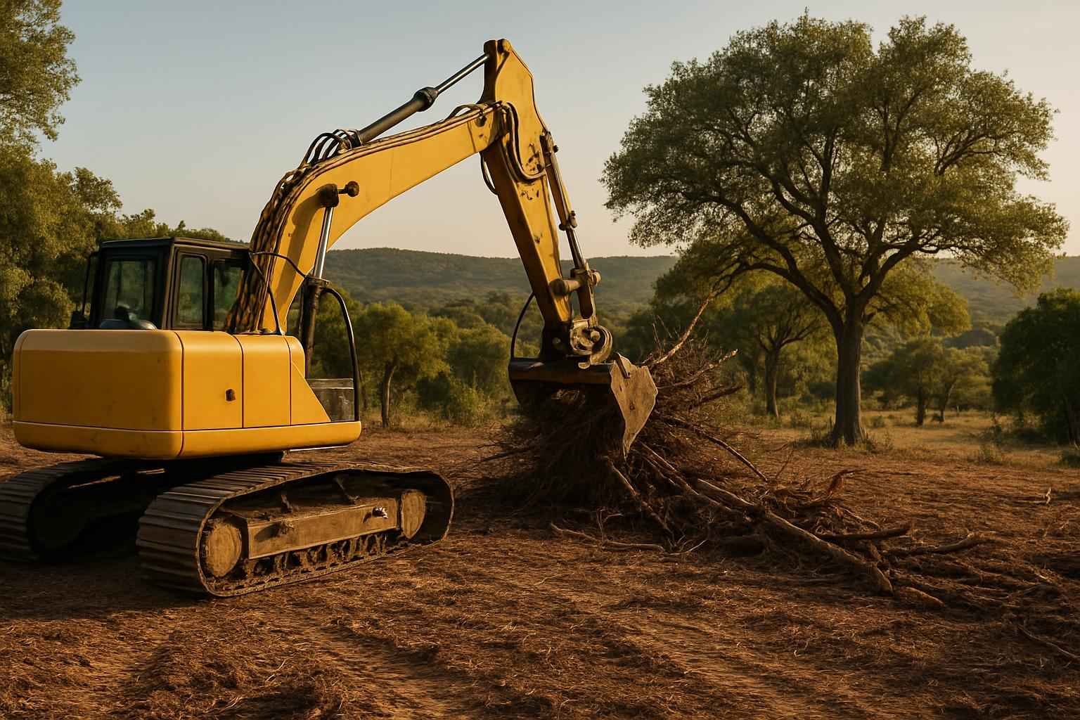 Commercial Lot Clearing in Mountain Home Texas