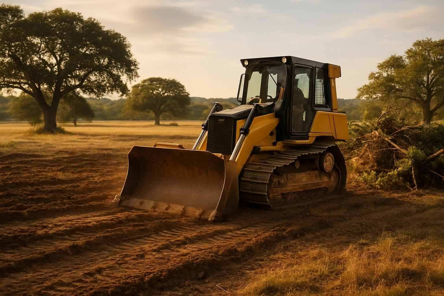 Commercial Lot Clearing in Sisterdale Texas