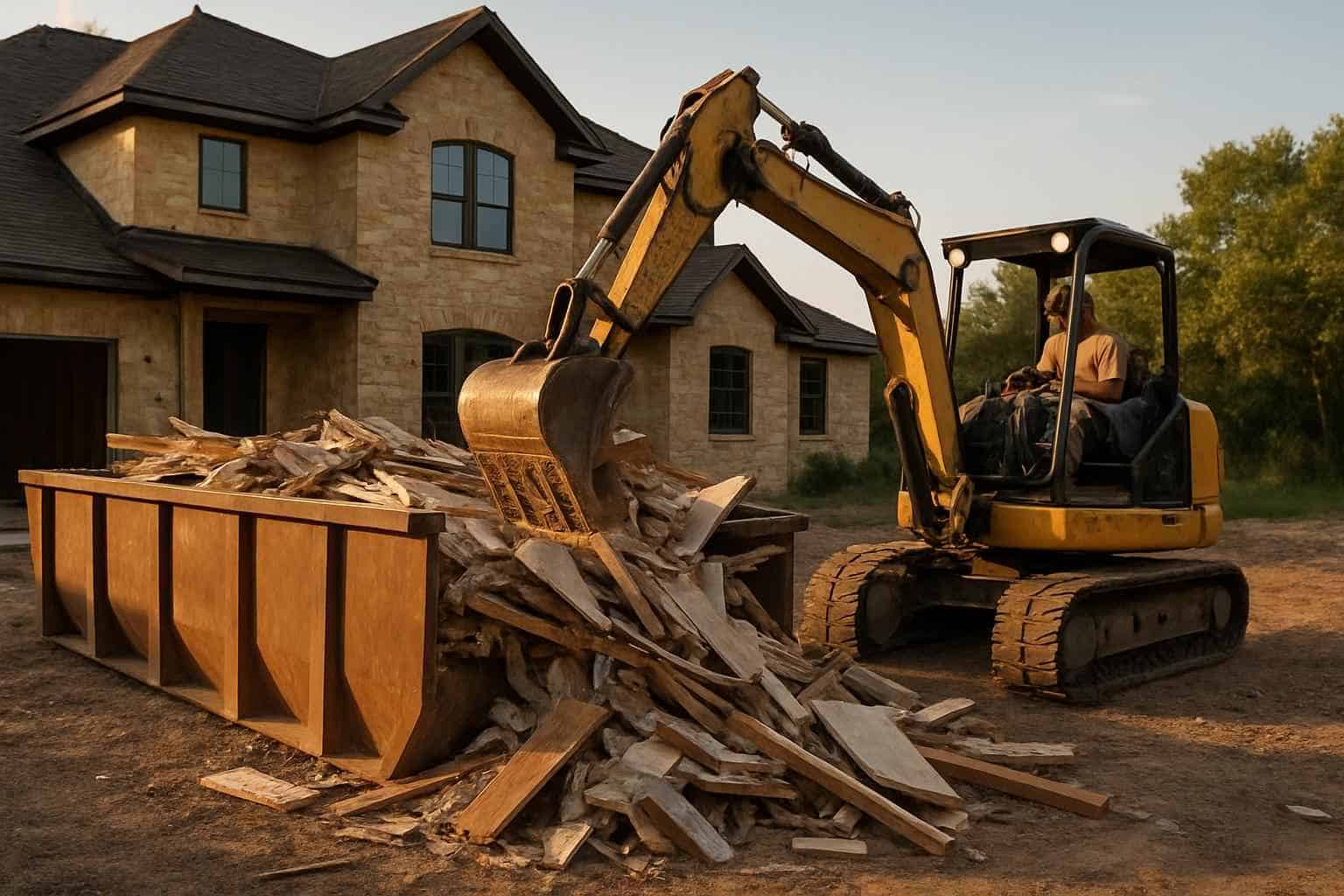 Construction Debris Removal in Camp Verde Texas