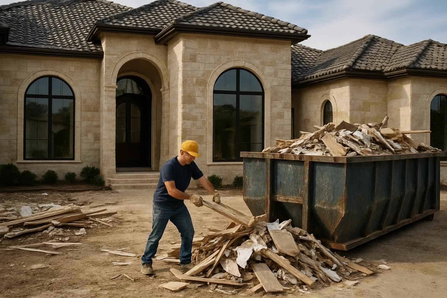 Construction Debris Removal in Johnson City Texas