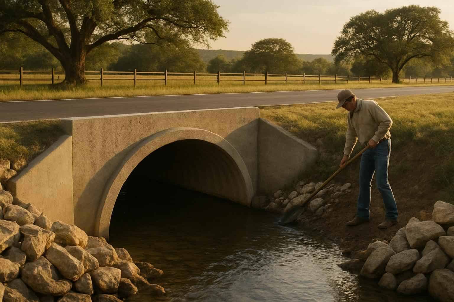Culvert Maintenance in Camp Verde Texas