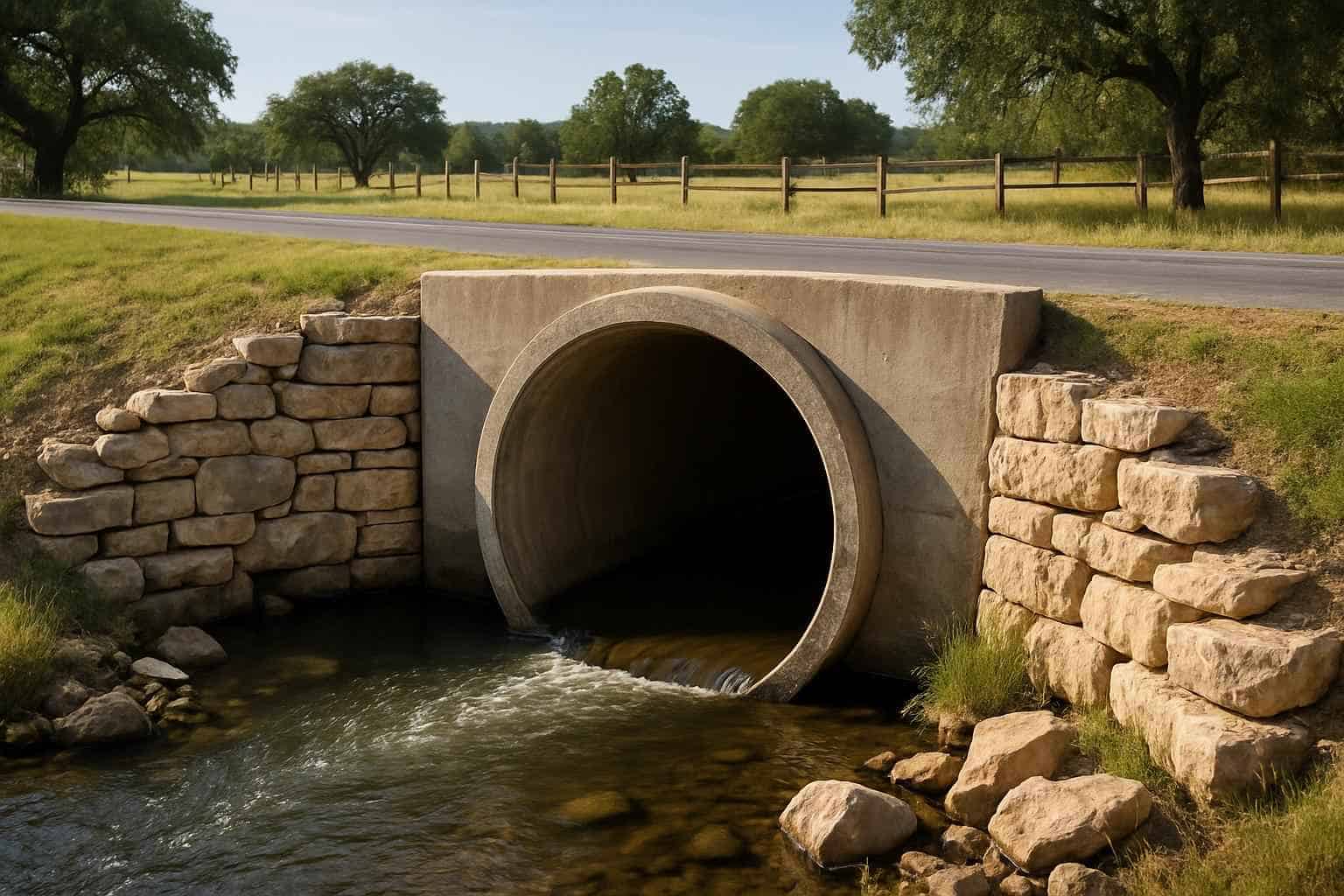 Culvert Maintenance in Johnson City Texas