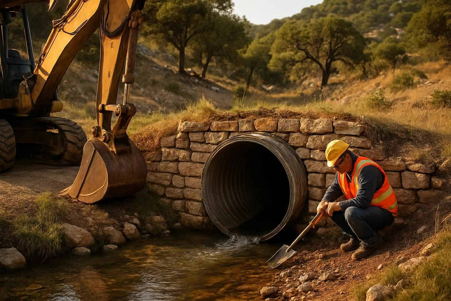 Culvert Maintenance in Mountain Home Texas