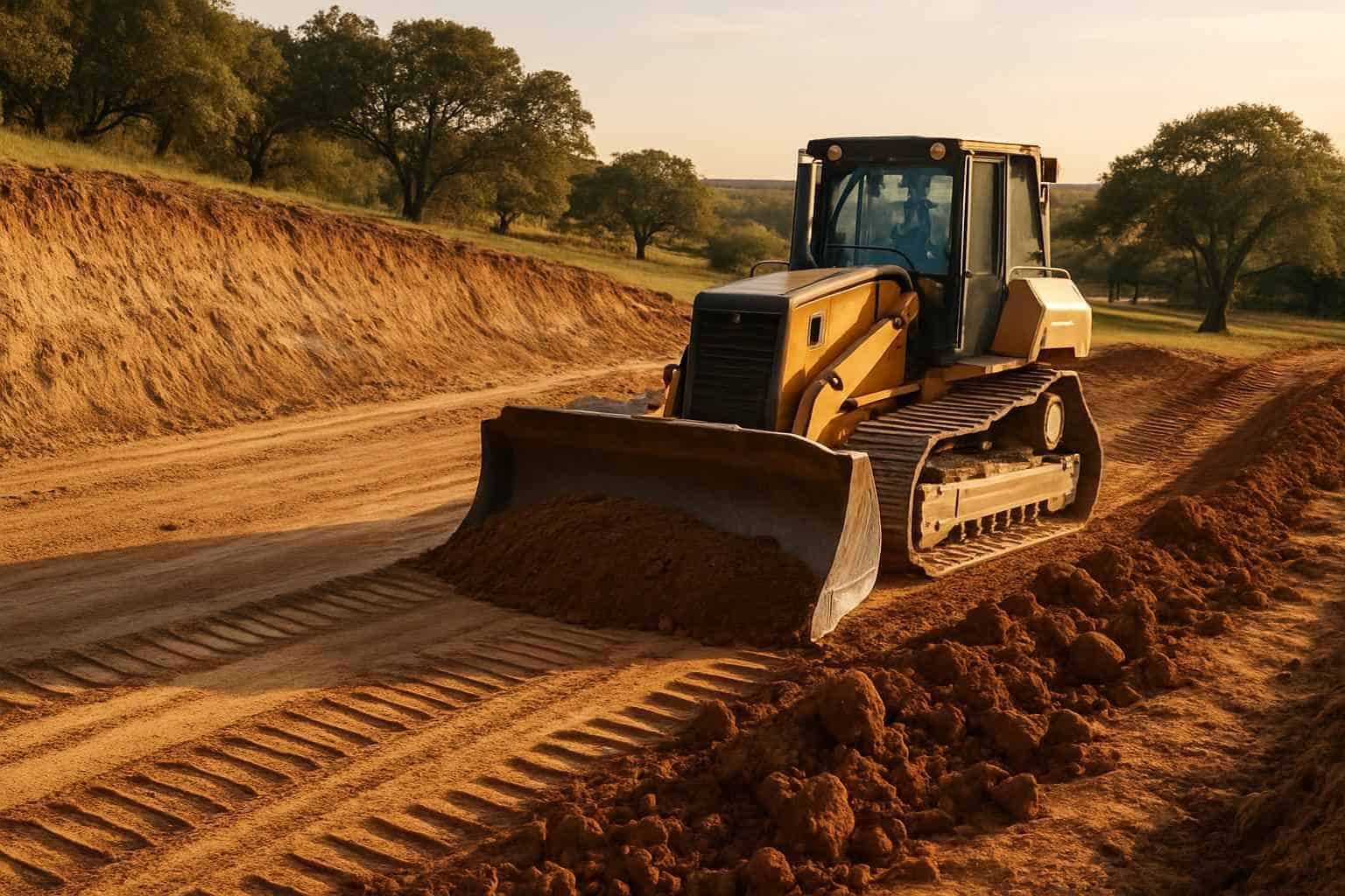 Cut And Fill in Blanco Texas