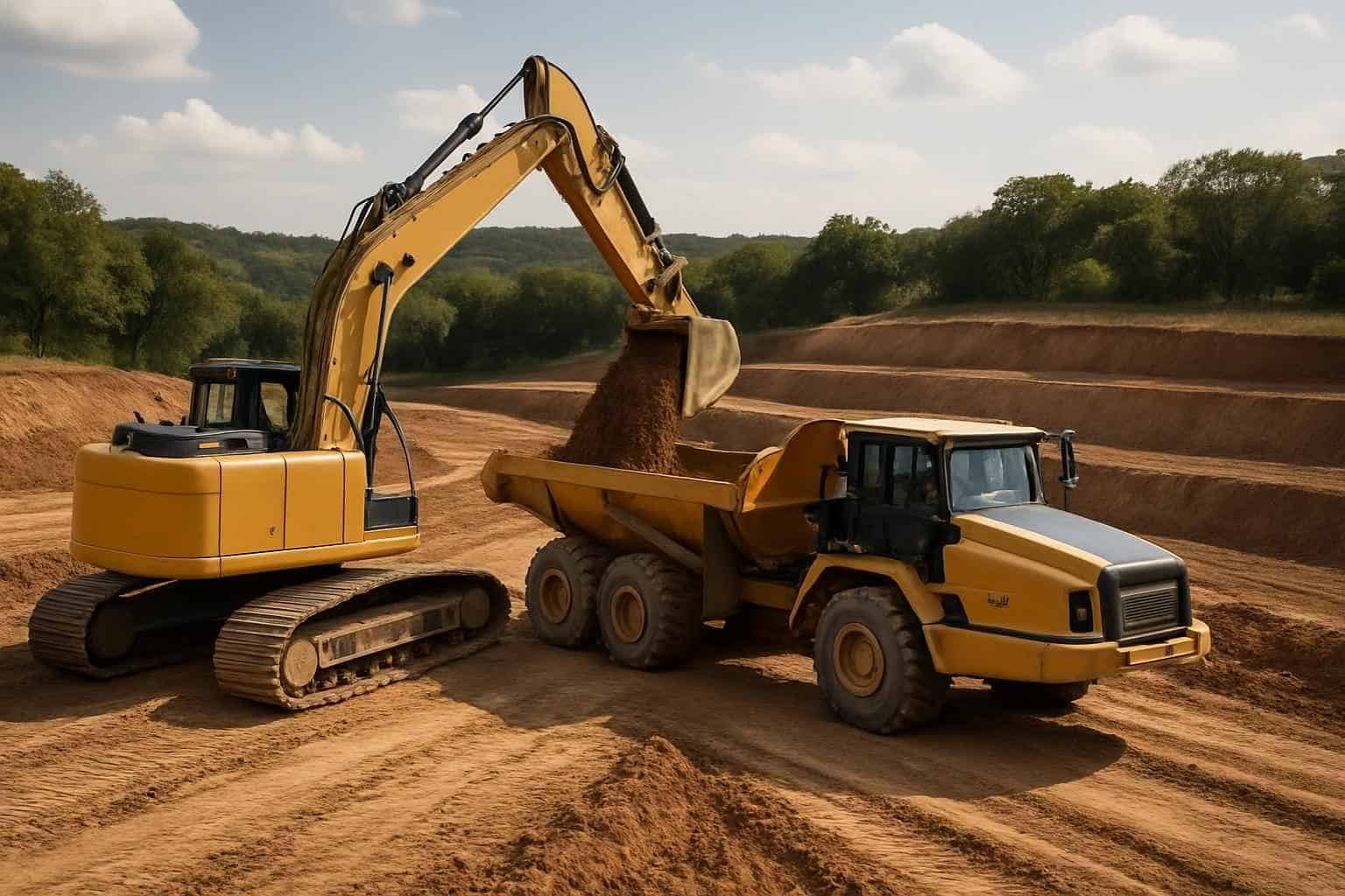 Cut and Fill in Center Point Texas