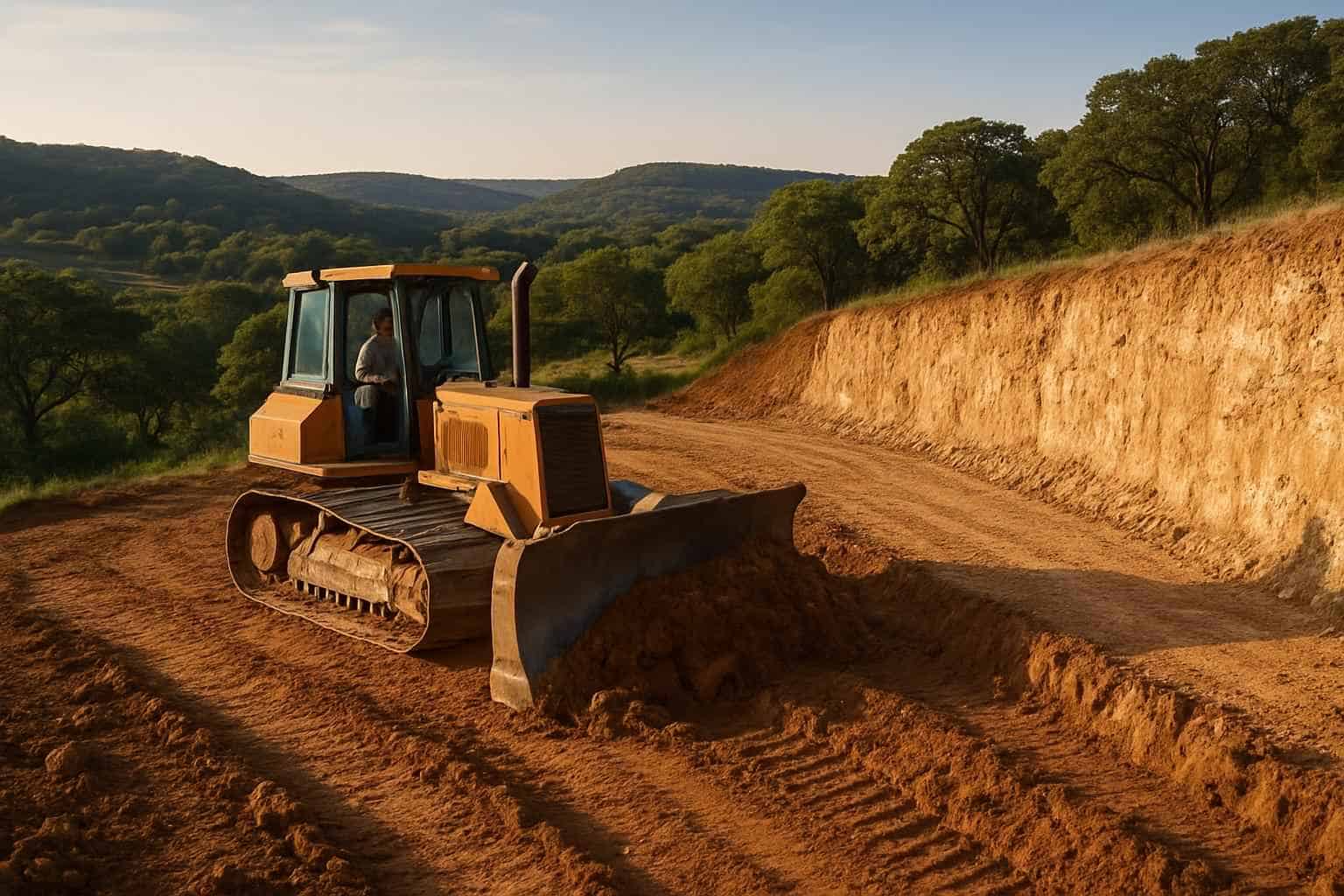 Cut and Fill in Hunt Texas