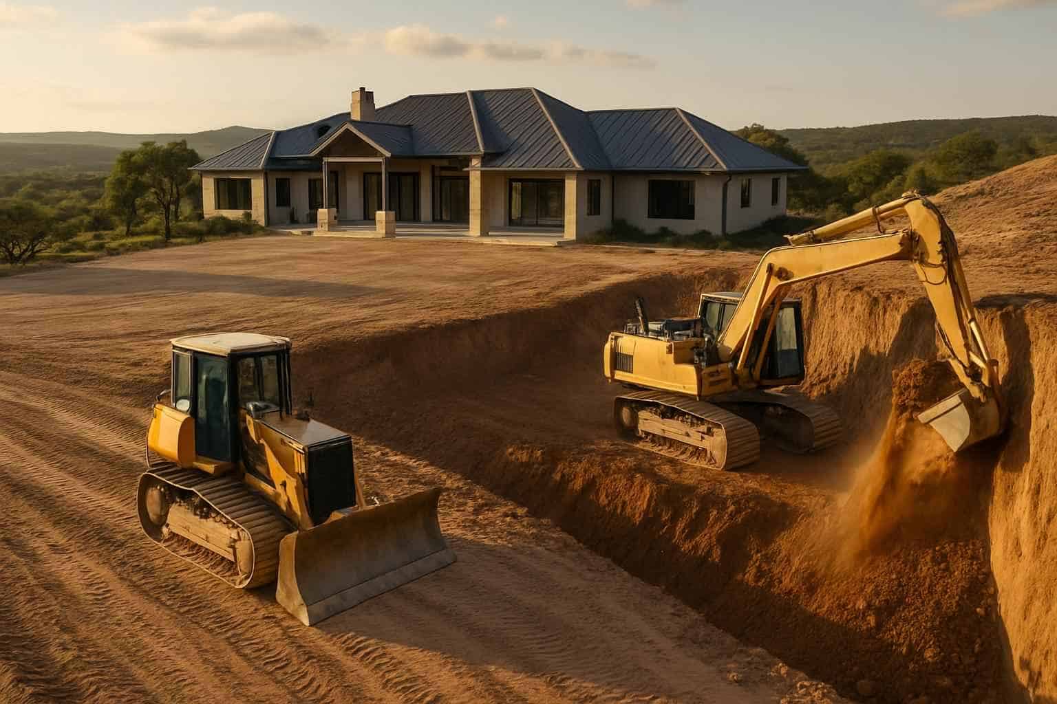 Cut and Fill in Mountain Home Texas