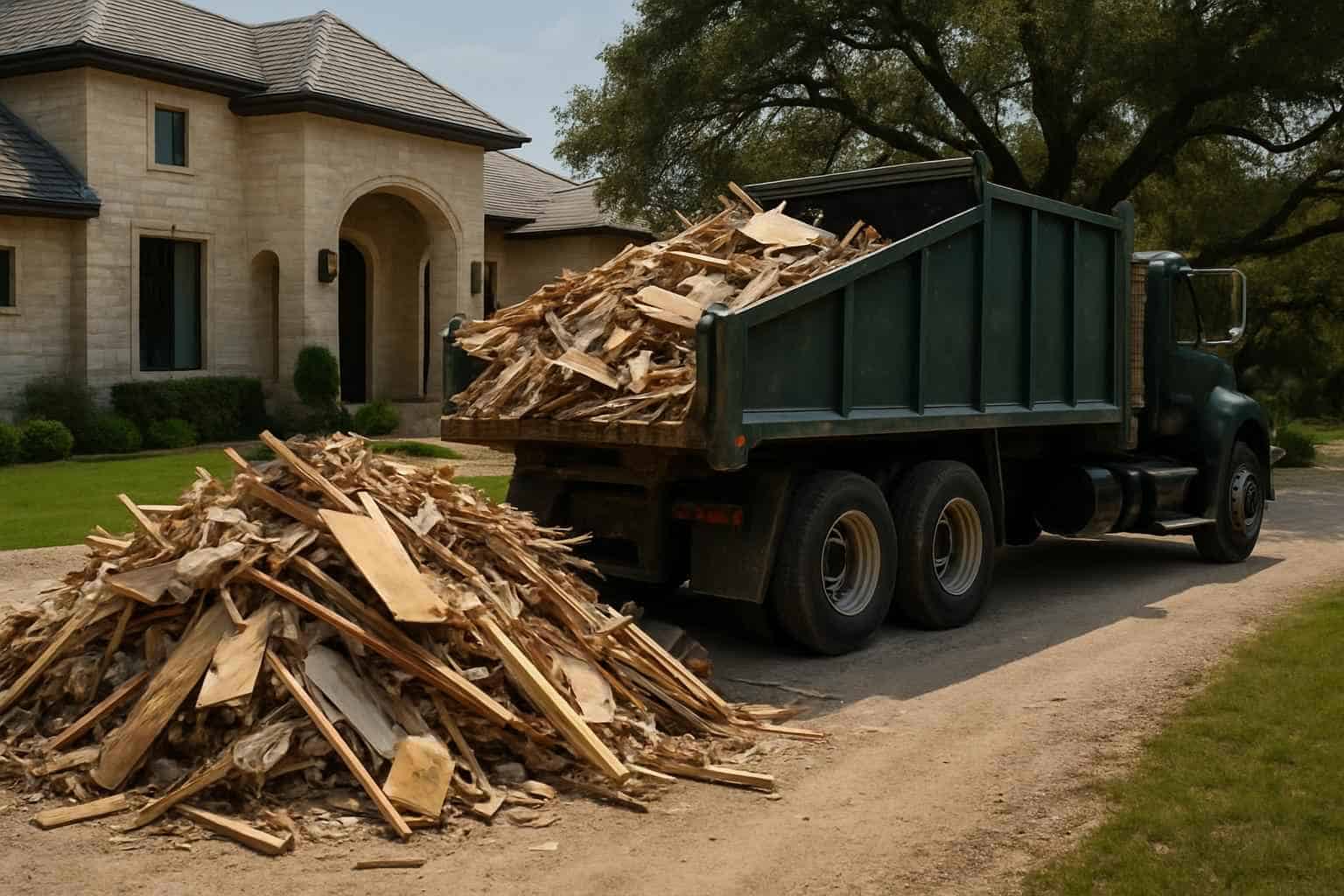Debris Haul Off in Blanco Texas