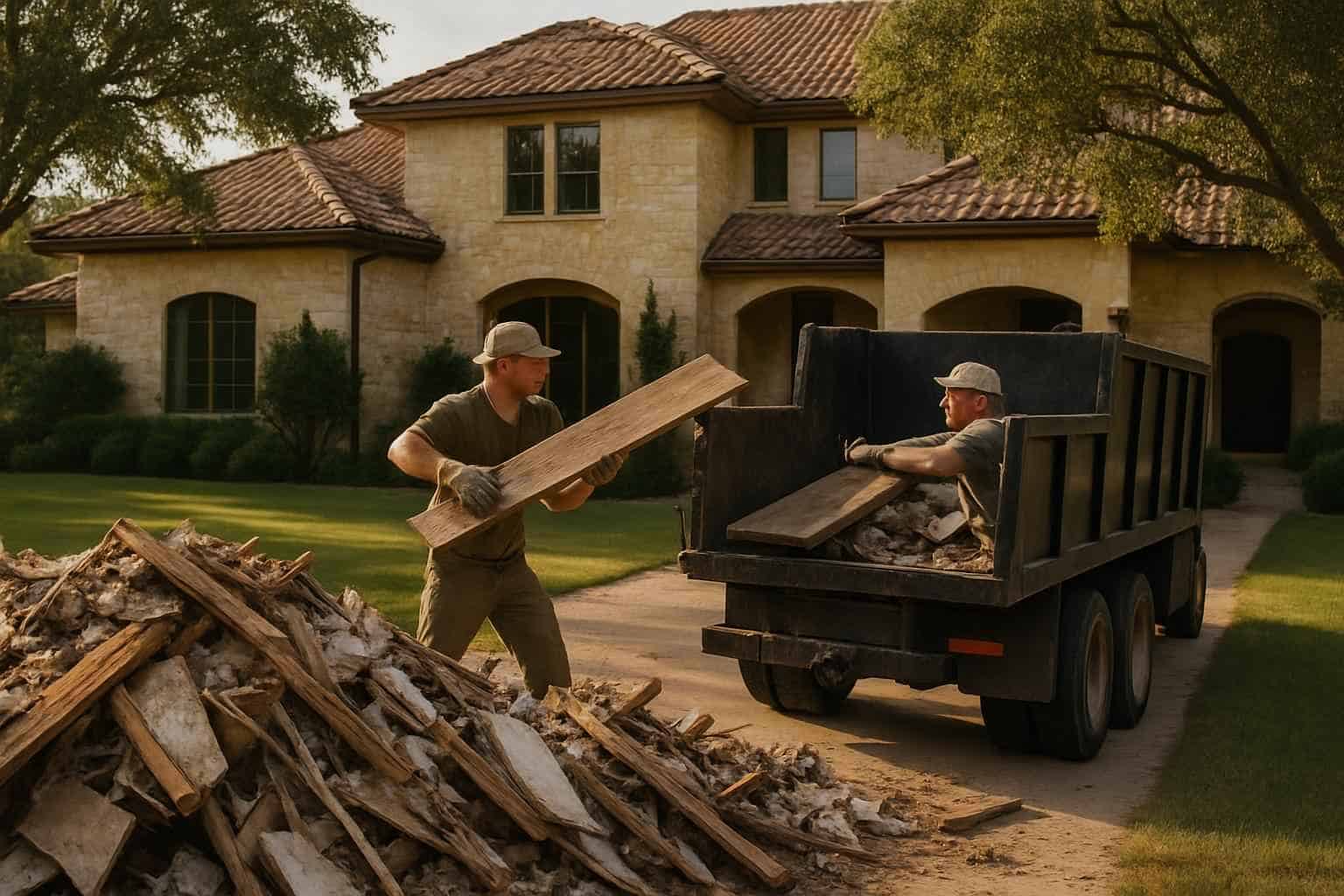 Debris Haul Off in Camp Verde Texas