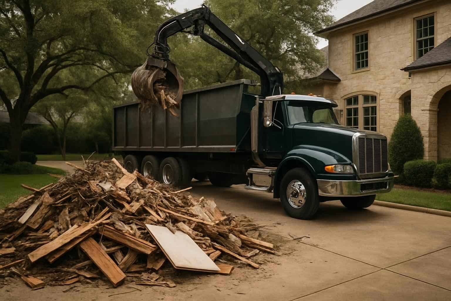 Debris Haul Off in Ingram Texas