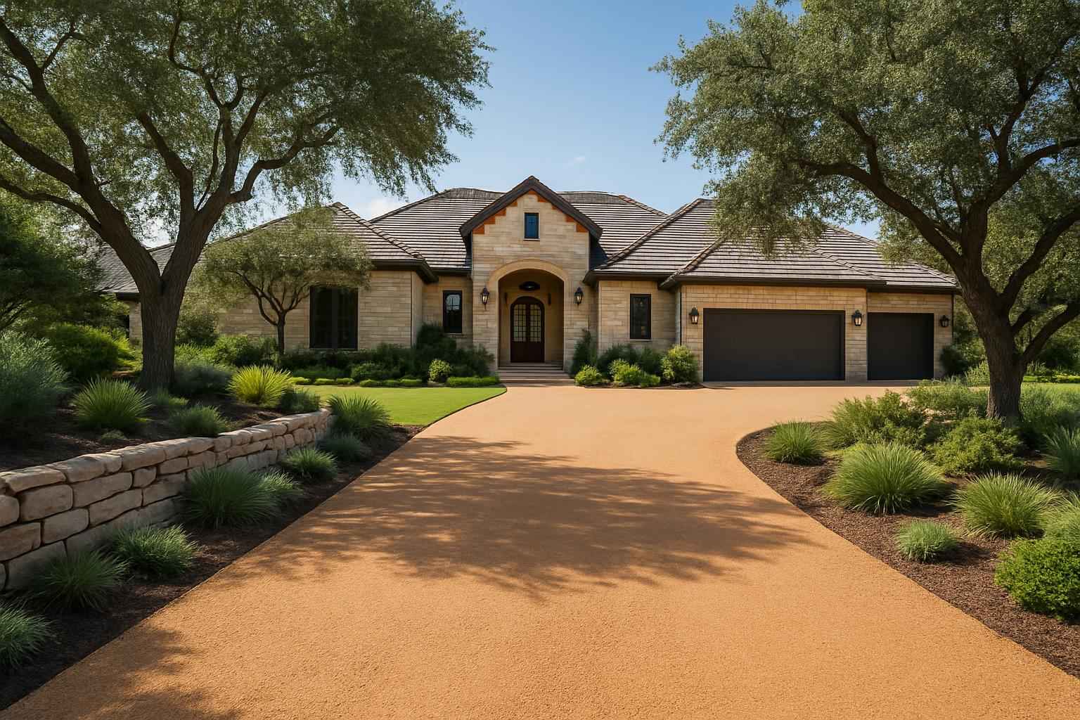 Decomposed Granite Driveway in Blanco Texas