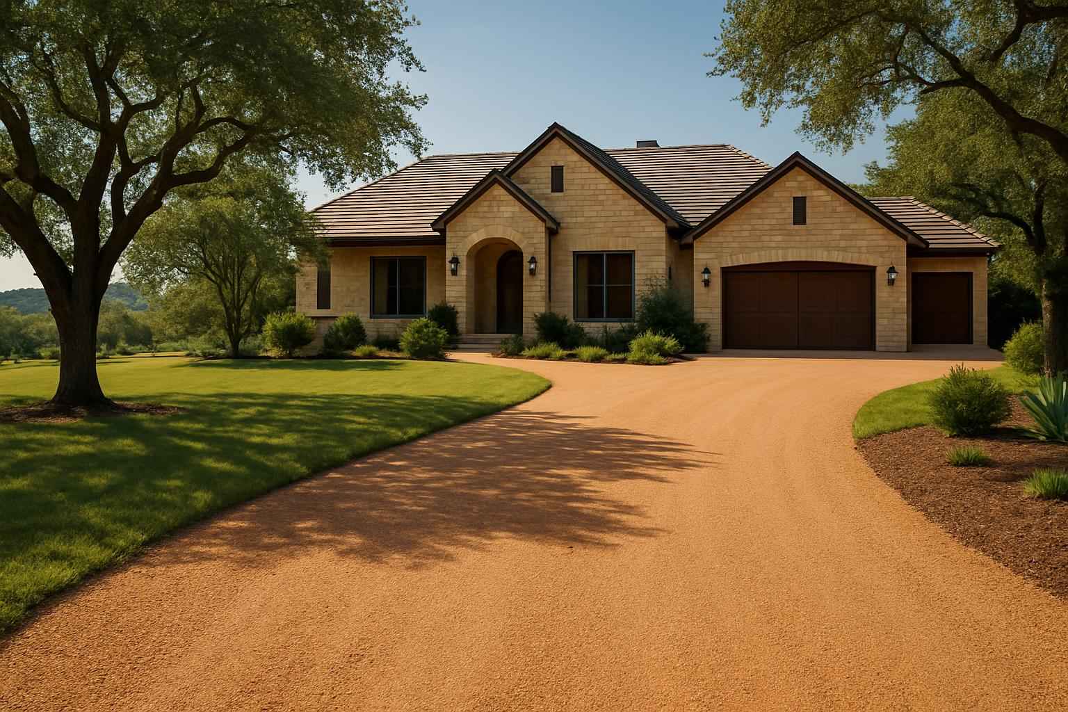 Decomposed Granite Driveway in Camp Verde Texas