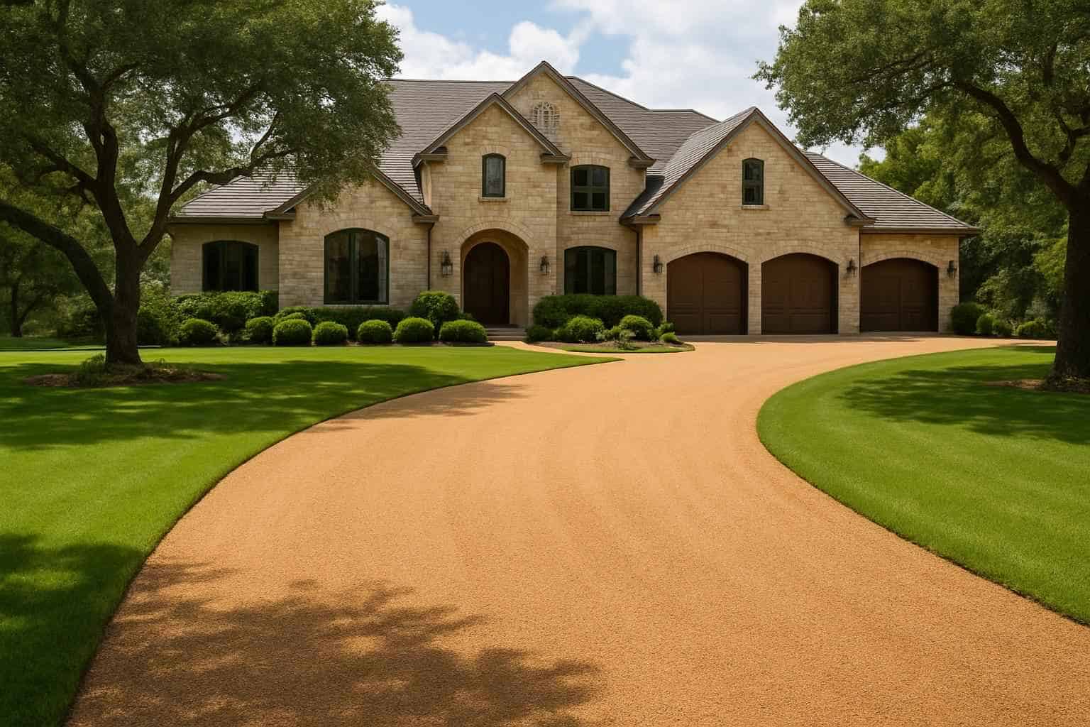 Decomposed Granite Driveway in Center Point Texas