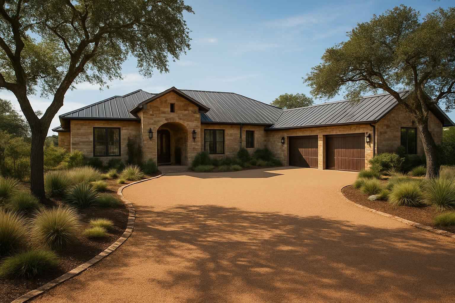 Decomposed Granite Driveway in Johnson City Texas