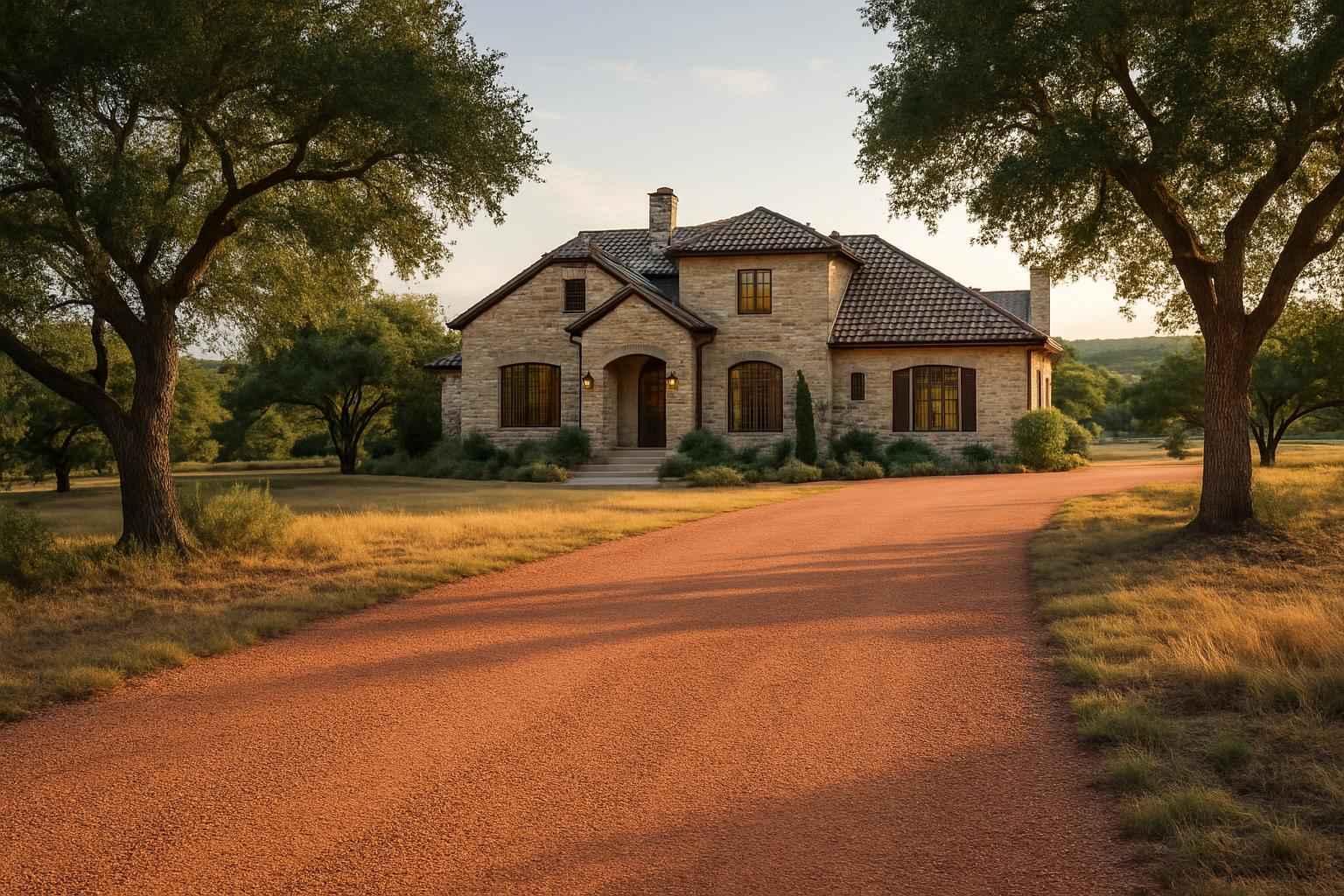 Decomposed Granite Driveway in Mountain Home Texas