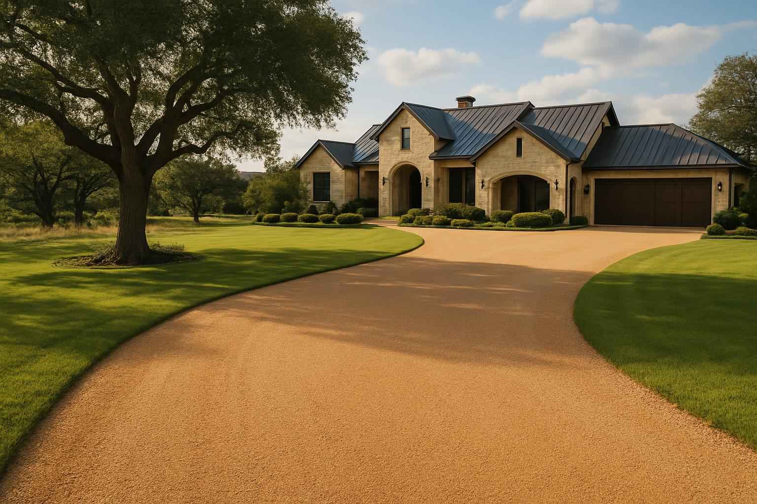 Decomposed Granite Driveway in Sisterdale Texas