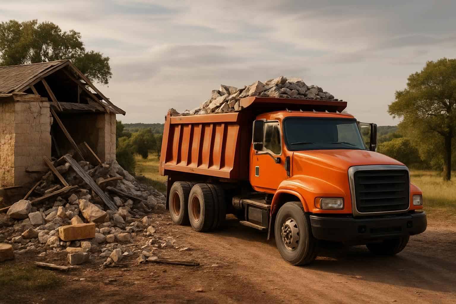 Demolition Debris Hauling in Blanco Texas