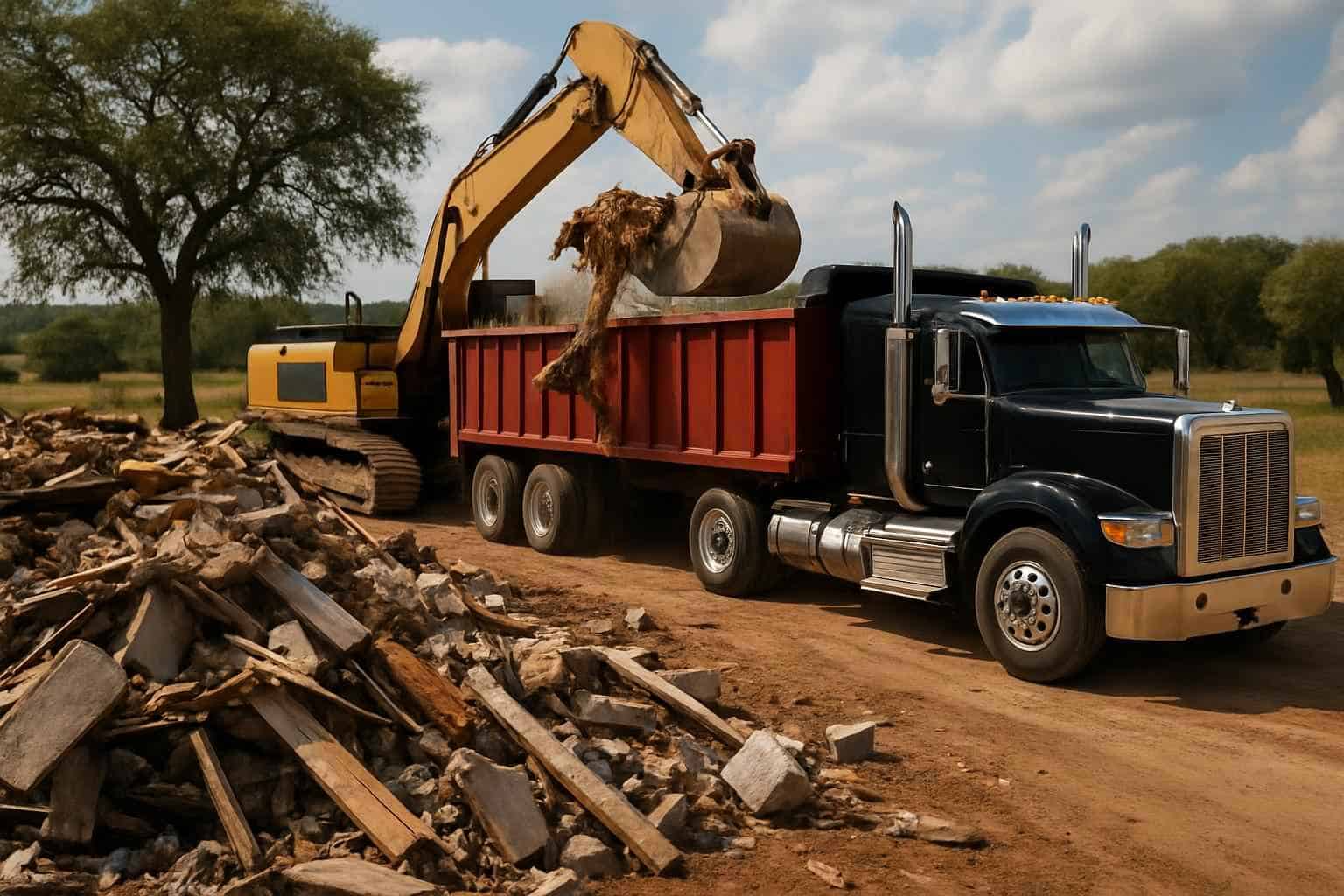 Demolition Debris Hauling in Camp Verde Texas