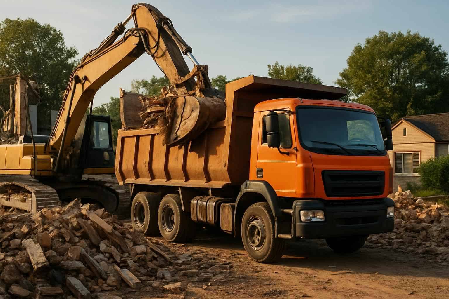 Demolition Debris Hauling in Center Point Texas