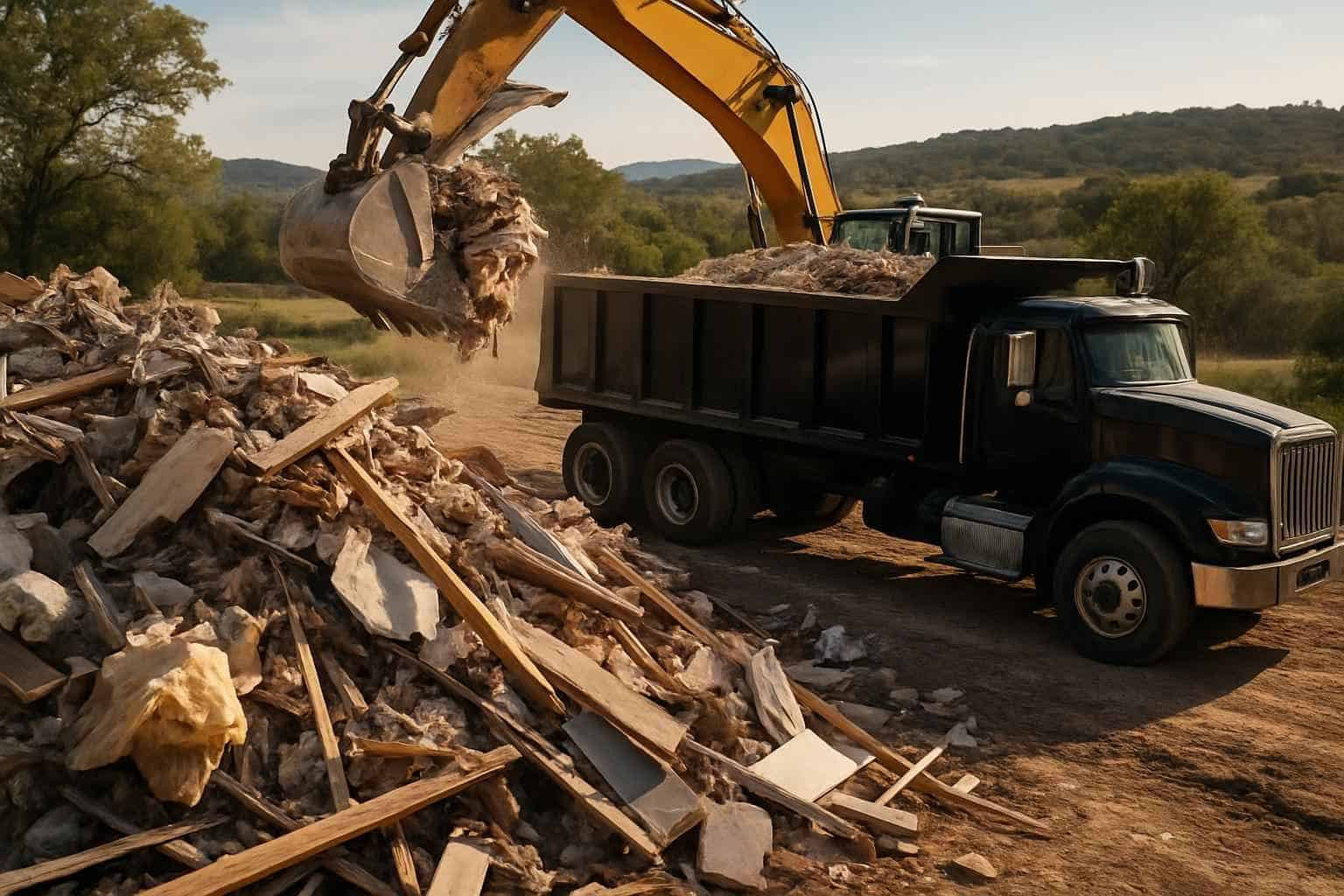 Demolition Debris Hauling in Mountain Home Texas