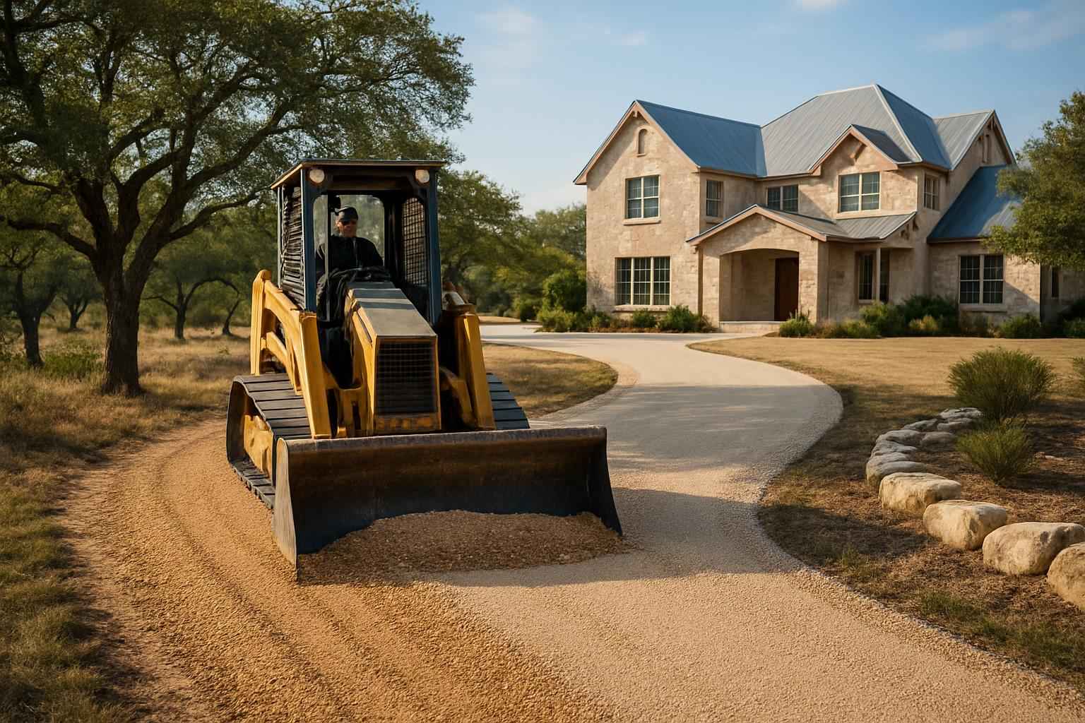 Driveway Clearing in Sisterdale Texas