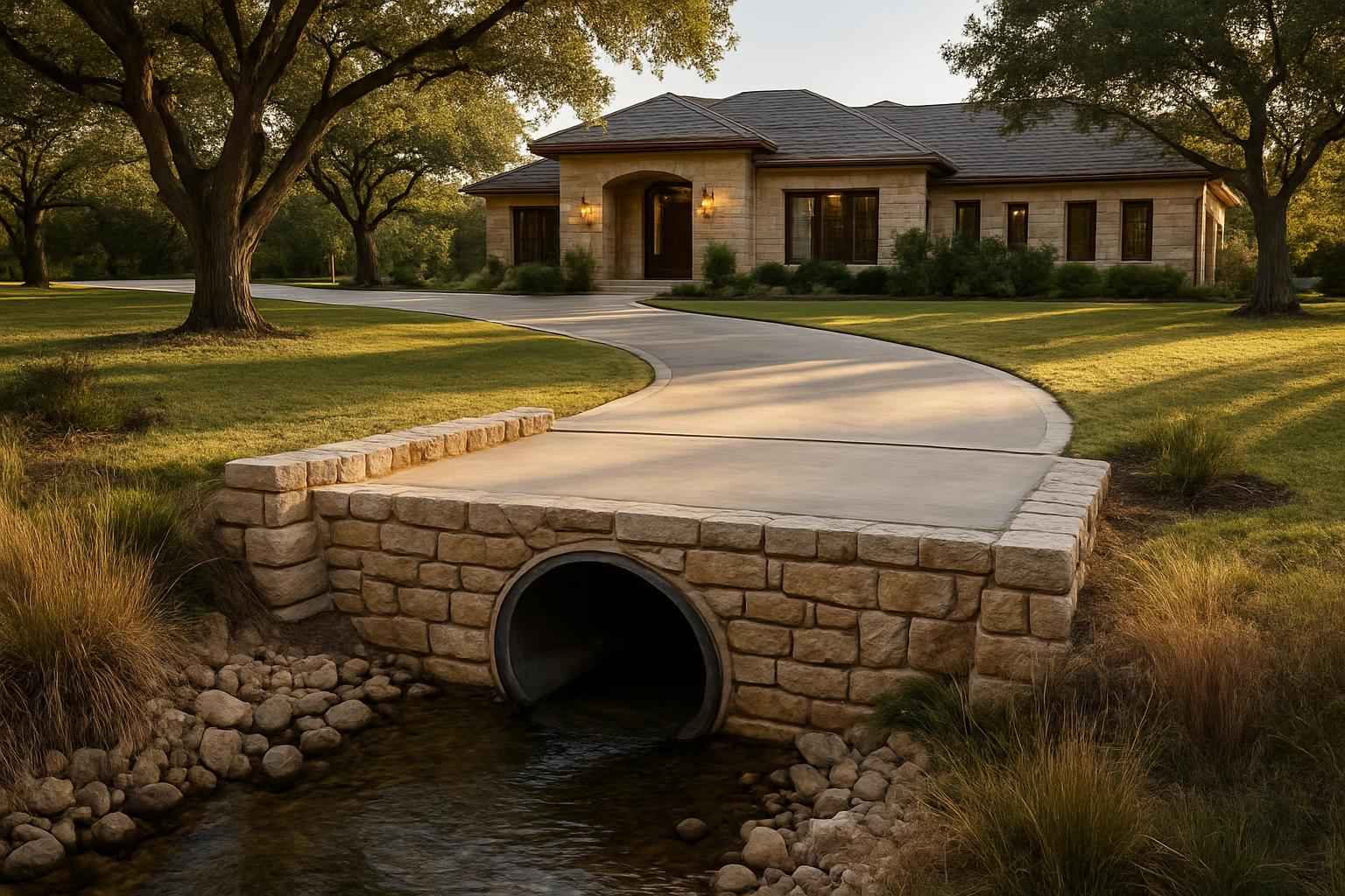 Driveway Culverts in Blanco Texas