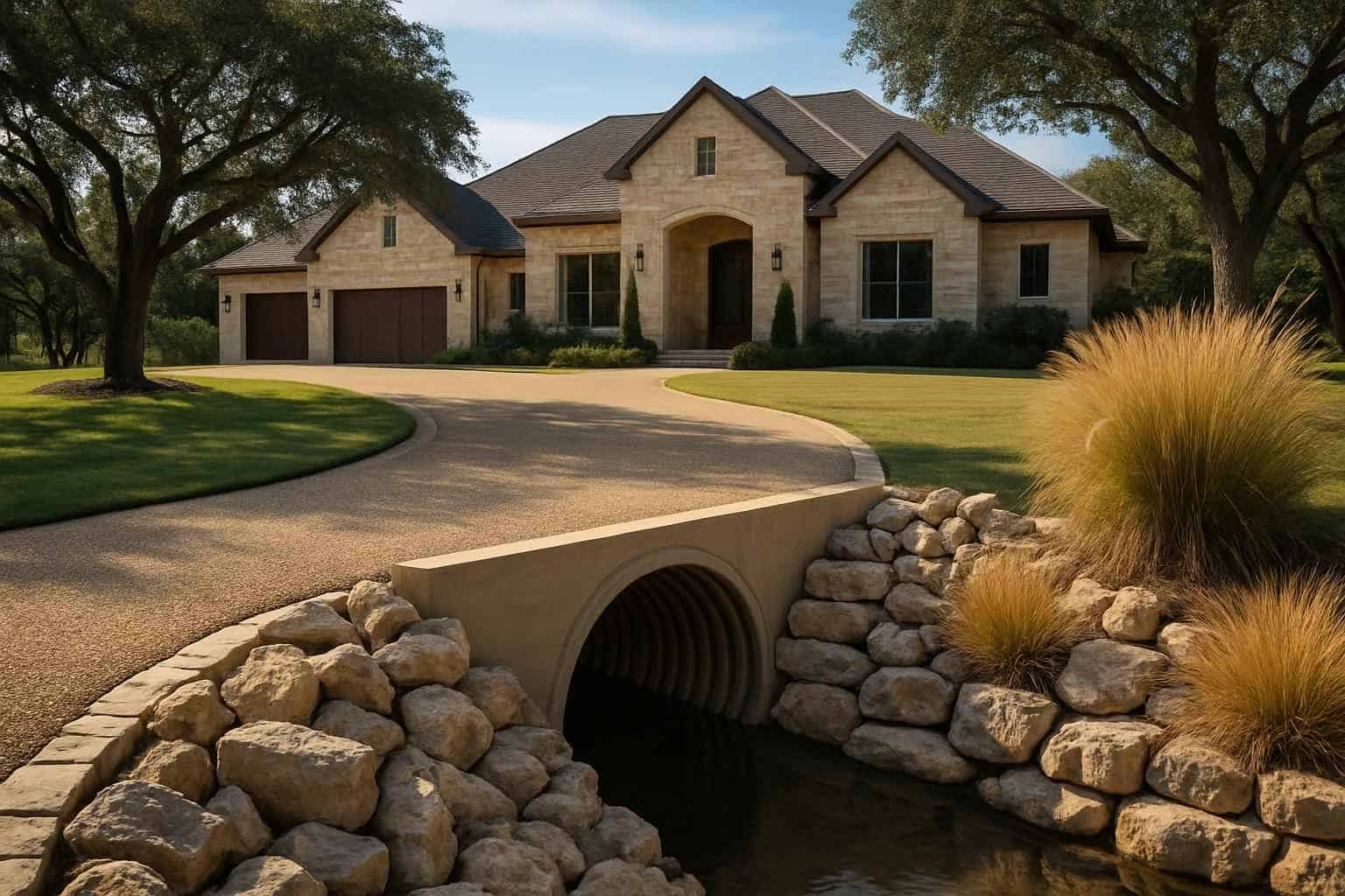 Driveway Culverts in Johnson City Texas