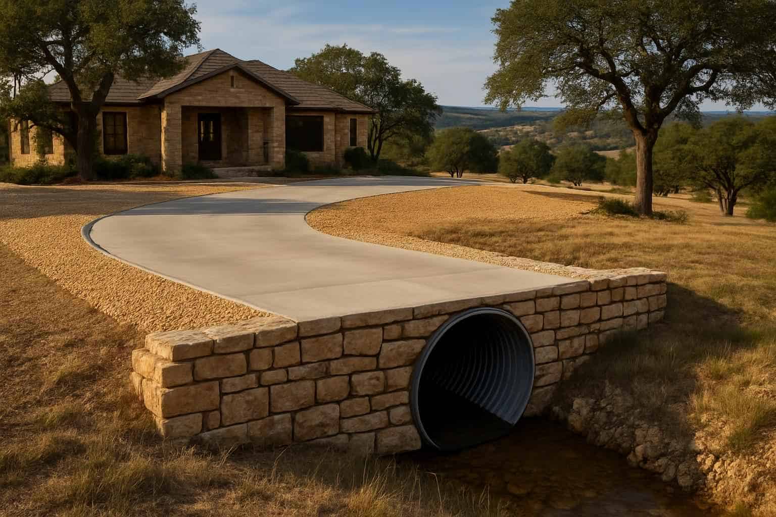 Driveway Culverts in Mountain Home Texas