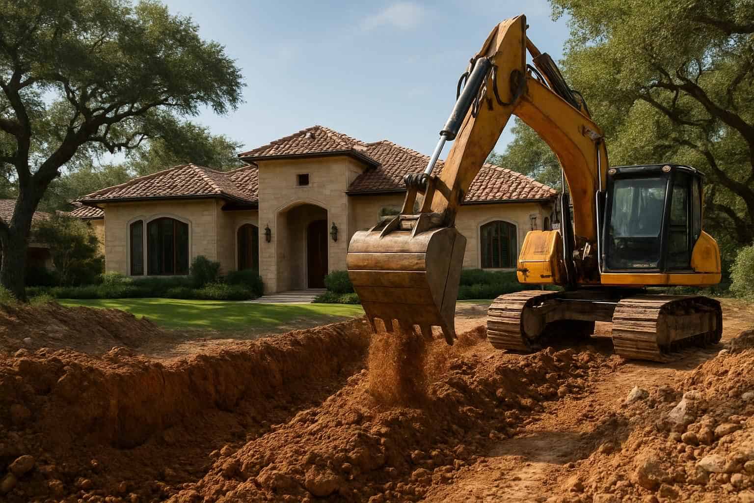 Driveway Excavation in Hunt Texas