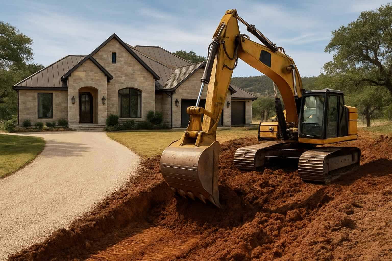 Driveway Excavation in Mountain Home Texas