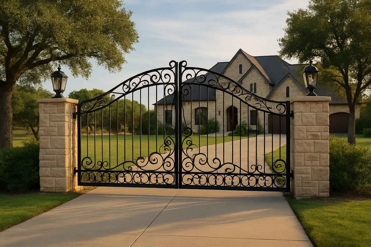 Driveway Gates in Center Point Texas