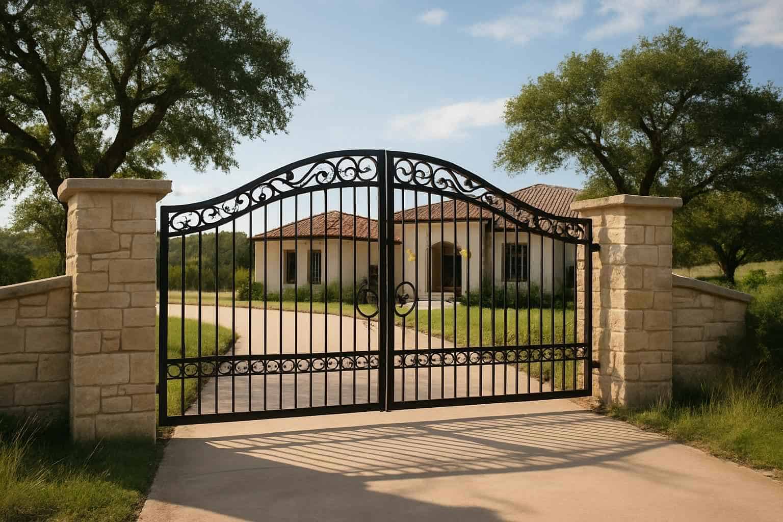 Driveway Gates in Johnson City Texas