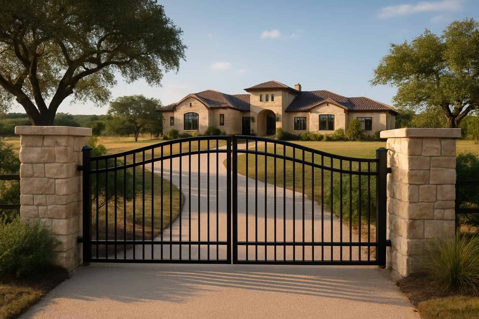 Driveway Gates in Kendalia Texas