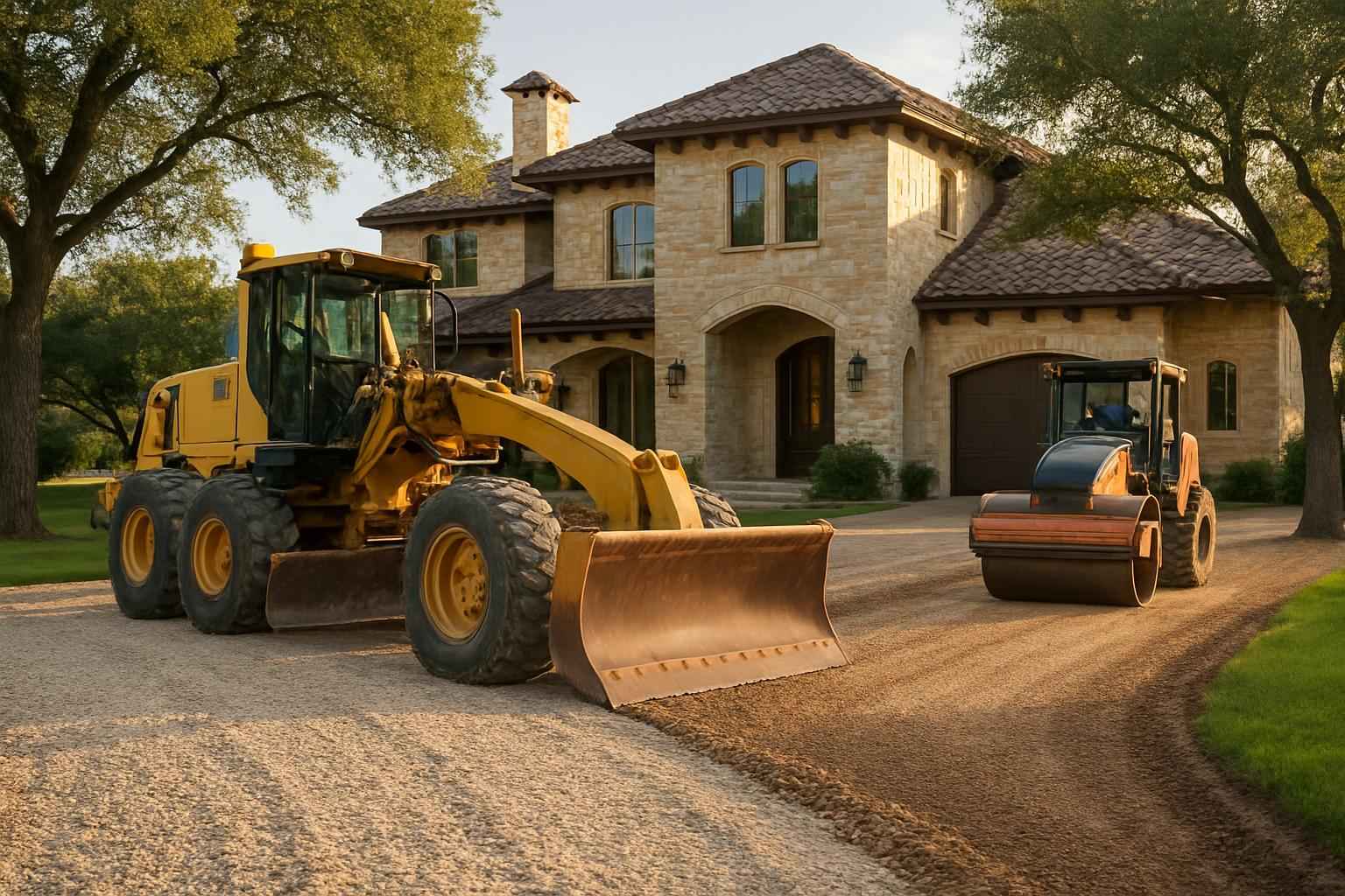 Driveway Grading and Compaction in Blanco Texas