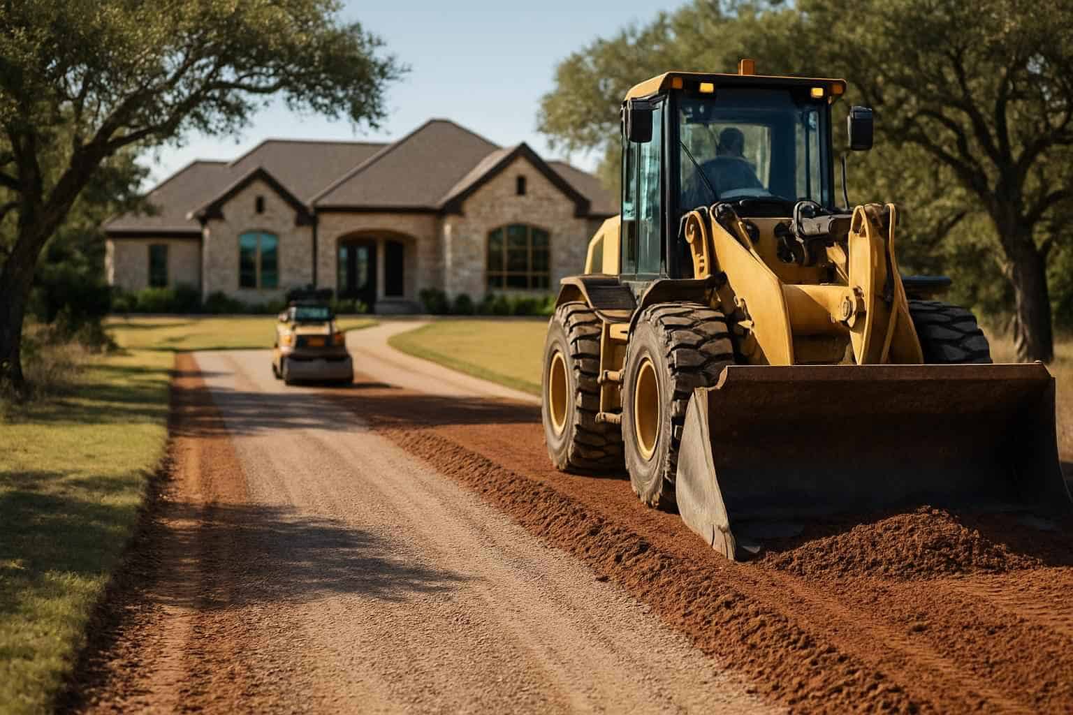 Driveway Grading and Compaction in Kendalia Texas